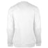 Aquascutum Large Crest Crew Neck White Sweatshirt QMF001L0 01